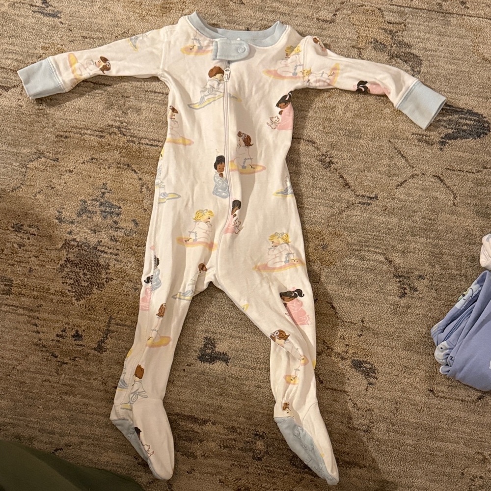 The Beaufort Bonnet Company Ballet Print Footie